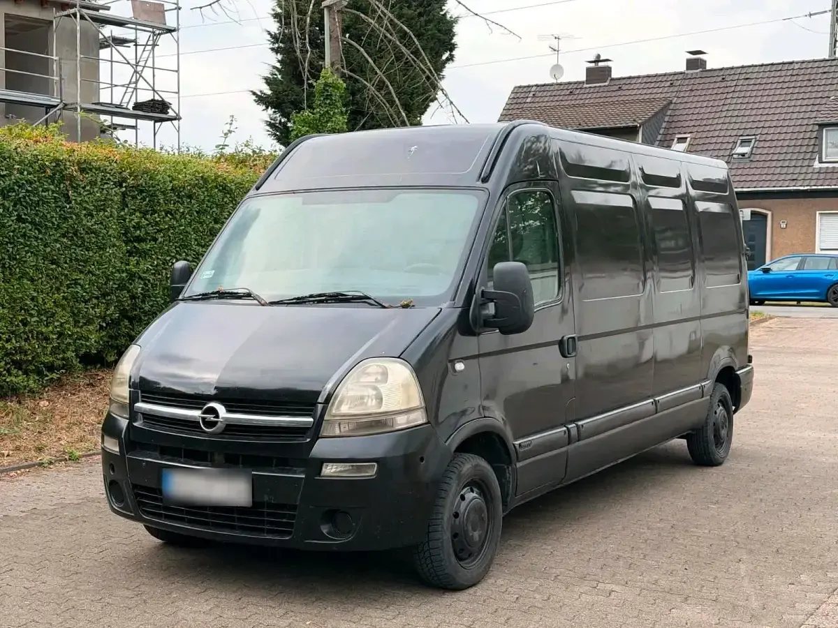 Gebraucht Opel Movano 125 PS (91 kW) 2005 Schwarz Van / Kleinbus