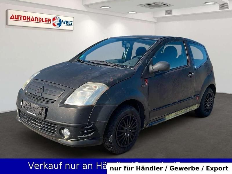 Schwarz Gebraucht 2005 Citroën C2 VTR Sport Kleinwagen | 249 € (Superpreis) - Bild 1/3