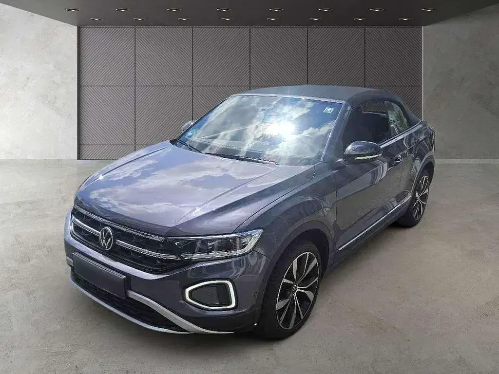 Gebraucht VW T-Roc Cabriolet Style 150 PS (110 kW) 2022 Schwarz Cabrio