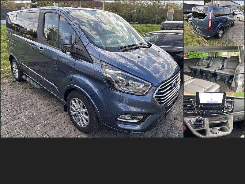 Schwarz Gebraucht 2023 Ford Tourneo Custom Titanium X Van / Kleinbus | 44.888 € (Fairer Preis) - Bild 1/4
