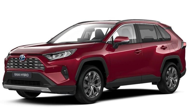 Rot Neu 2025 Toyota RAV4 Hybrid SUV | 46.499 € (Fairer Preis) - Bild 1/3