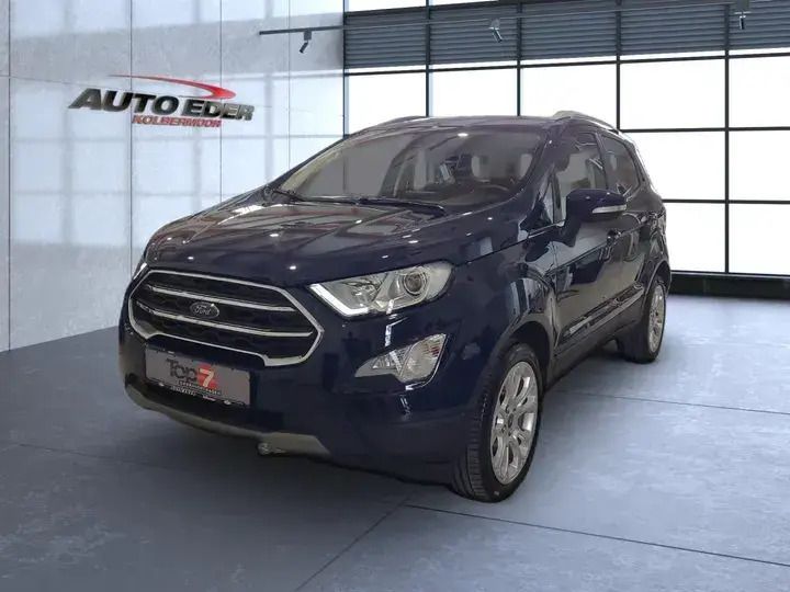 Frostweiß Gebraucht 2021 Ford Ecosport ST-Line SUV | 15.950 € (Guter Preis) - Bild 1/4