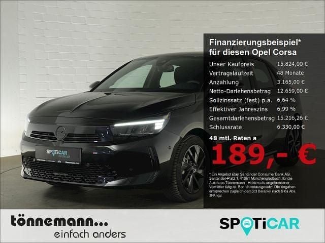 Gebraucht Opel Corsa 101 PS (74 kW) 2024 Schwarz Kleinwagen