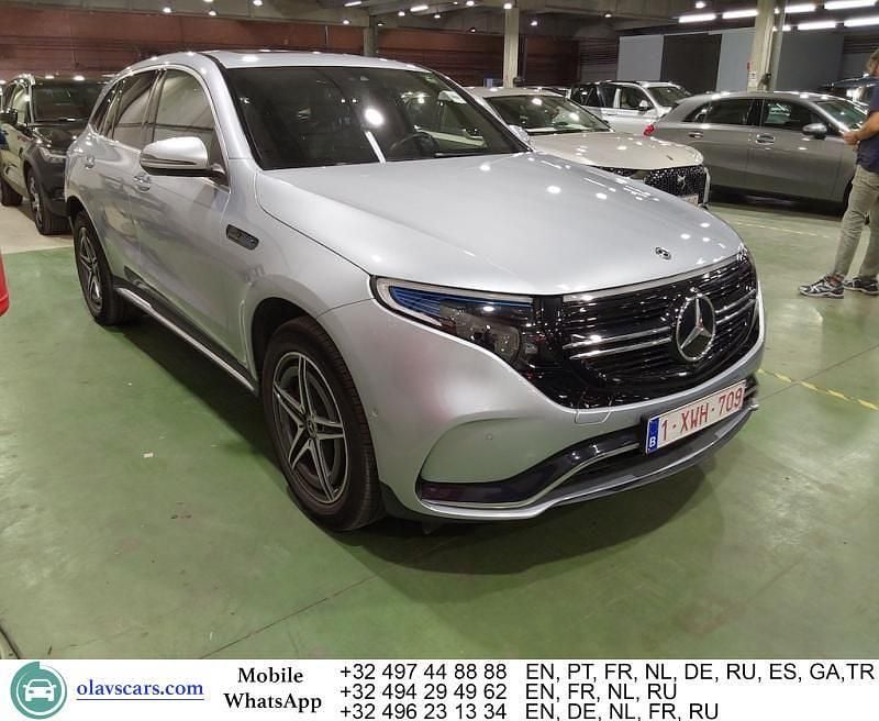 Gebraucht Mercedes EQC400 AMG 300 kW (408 PS) 2020 Silber SUV