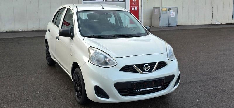 Gebraucht Nissan Micra Acenta 80 PS (58 kW) 2014 Weiß Kleinwagen