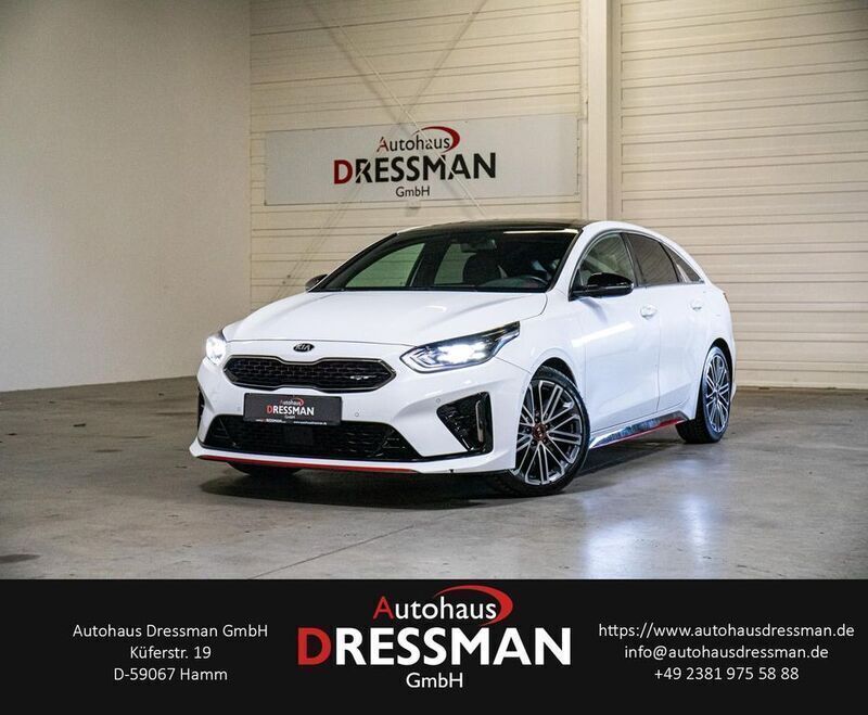Weiß Gebraucht 2019 Kia ProCeed GT Kleinwagen | 23.020 € (Fairer Preis) - Bild 1/4