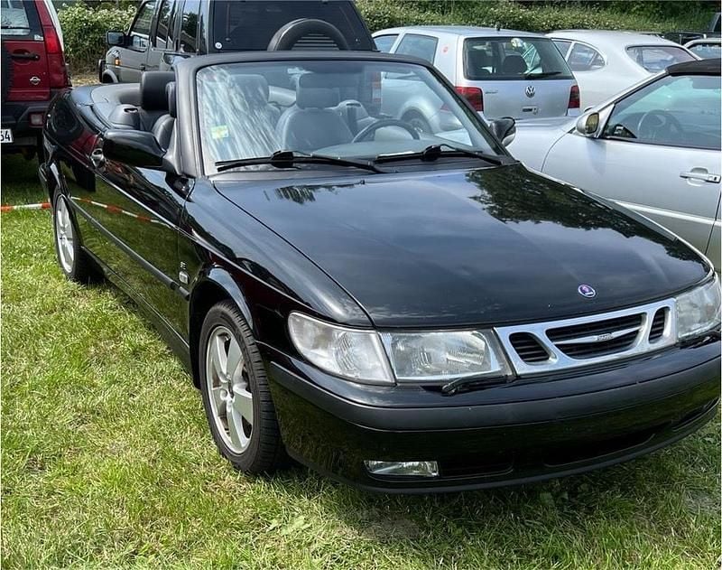 Schwarz Gebraucht 2000 Saab 9-3 Cabriolet Cabrio | 2.700 € (Fairer Preis) - Bild 1/4
