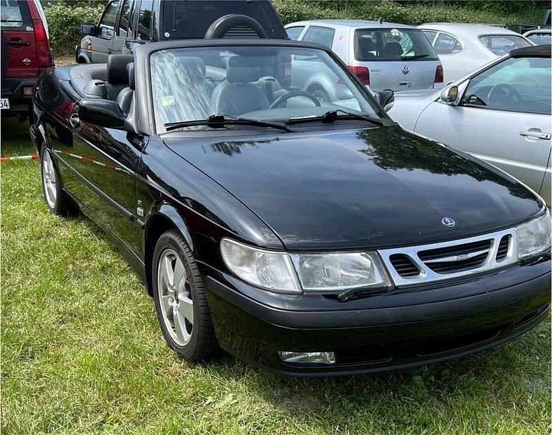 Schwarz Gebraucht 2000 Saab 9-3 Cabriolet Cabrio | 2.700 € (Fairer Preis) - Bild 1/4