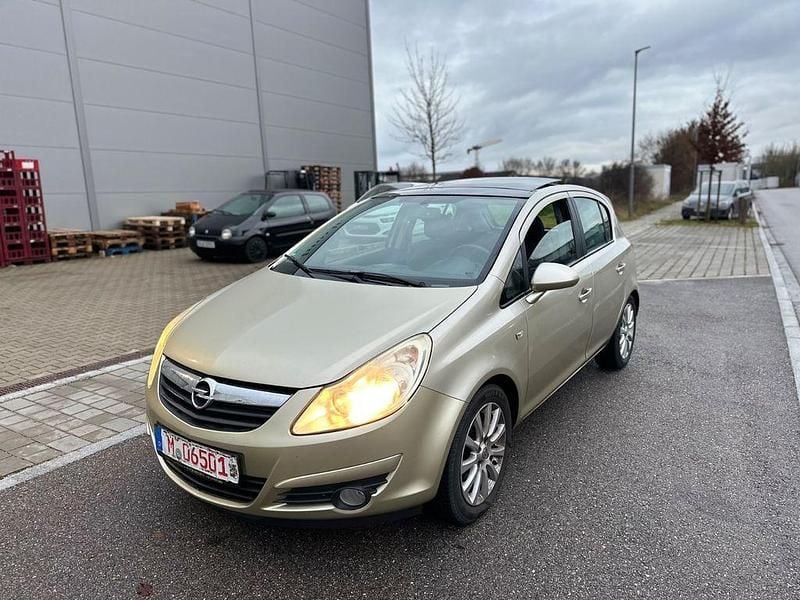 Gold Gebraucht 2008 Opel Corsa Cosmo Limousine | 2.190 € (Superpreis) - Bild 1/4
