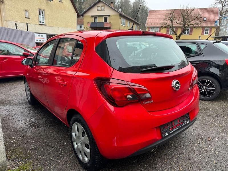 Gebraucht Opel Corsa Edition 90 PS (66 kW) 2016 Rot Limousine