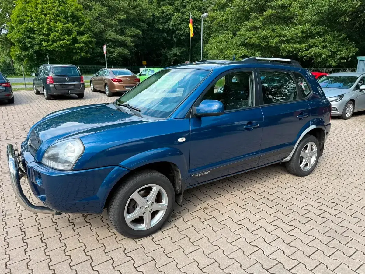 Gebraucht Hyundai Tucson GLS 141 PS (103 kW) 2008 Marine blue SUV
