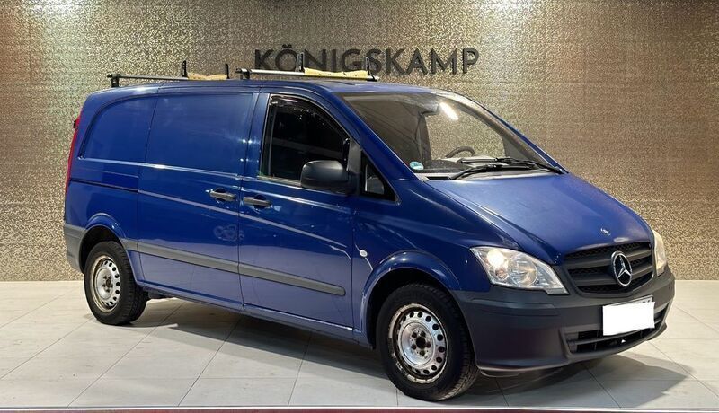 Blau Gebraucht 2013 Mercedes Vito Van / Kleinbus | 7.790 € (Superpreis) - Bild 1/2