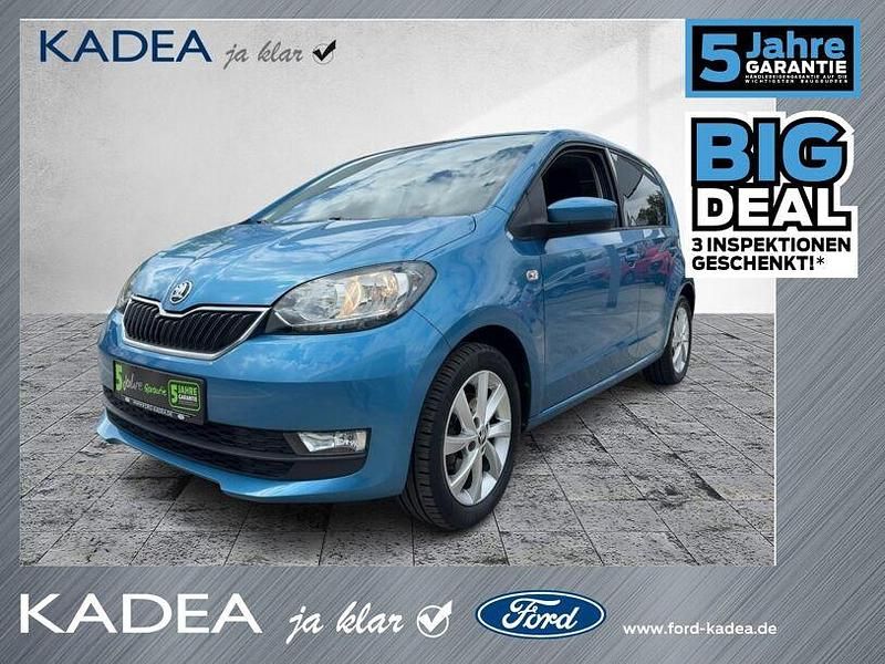 Blau Gebraucht 2018 Skoda Citigo Style Kleinwagen | 9.980 € (Fairer Preis) - Bild 1/4