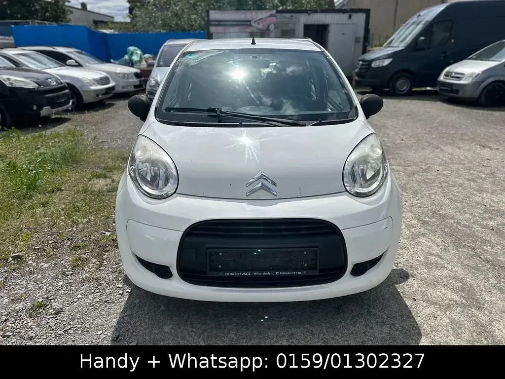 Gebraucht Citroën C1 Advance 68 PS (50 kW) 2011 Weiß Kleinwagen