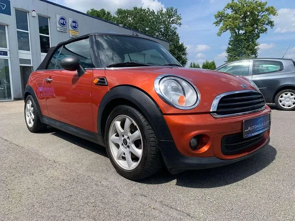 Occasion Mini One Cabriolet 98 ch (72 kW) 2012 Orange Cabriolet