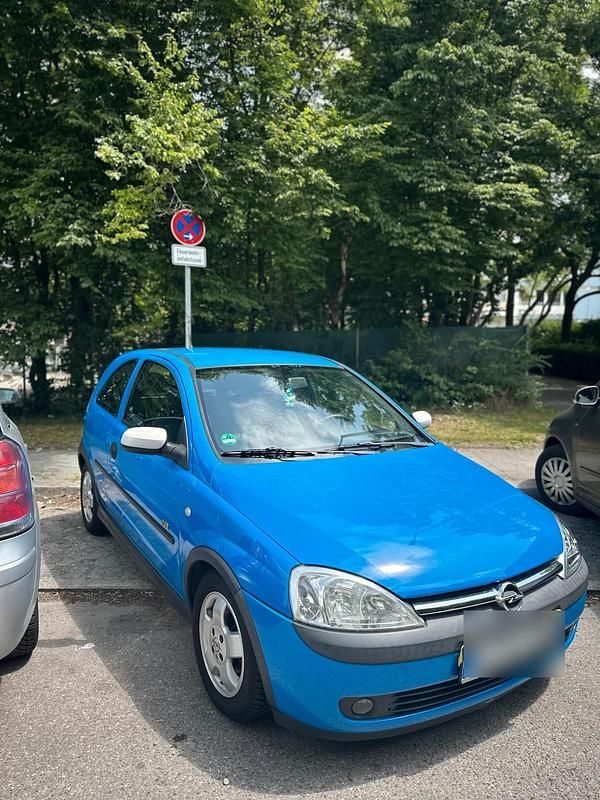Blau Gebraucht 2004 Opel Corsa Limousine | 2.050 € (Etwas zu teuer) - Bild 1/4