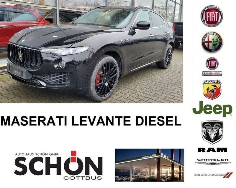 Schwarz Gebraucht 2017 Maserati Levante SUV | 49.900 € (Teuer) - Bild 1/4