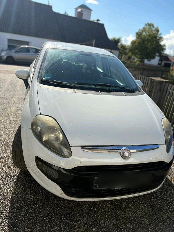 Weiß Gebraucht 2011 Fiat Punto Kleinwagen | 2.593 € (Etwas zu teuer) - Bild 1/4