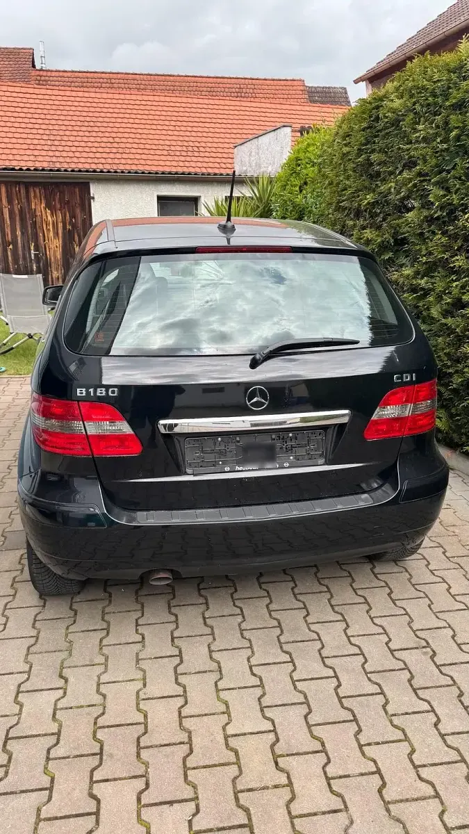 Gebraucht Mercedes B180 2008 Schwarz Van / Kleinbus