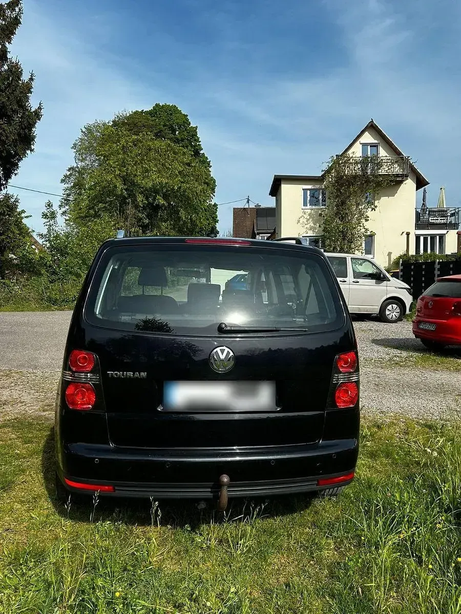 Gebraucht VW Touran Freestyle 102 PS (75 kW) 2010 Schwarz Van / Kleinbus