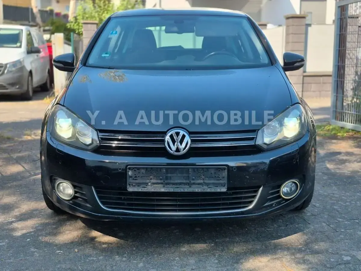 Gebraucht VW Golf VI Highline 140 PS (102 kW) 2010 Schwarz Kleinwagen