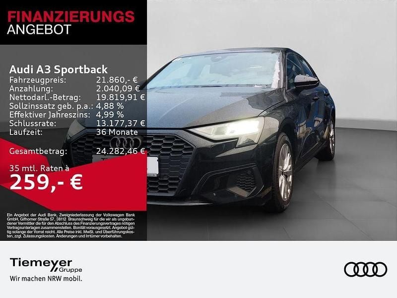 Gebraucht Audi A3 204 PS (150 kW) 2023 Schwarz Limousine
