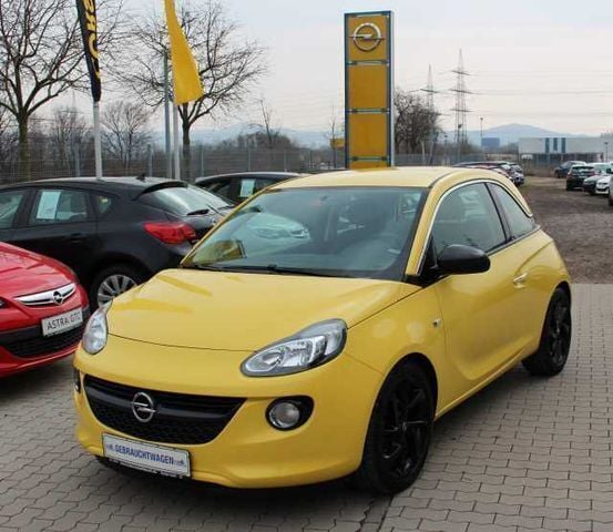 Gelb metallic Gebraucht 2013 Opel Adam Jam Kleinwagen | 11.890 € (Teuer) - Bild 1/4