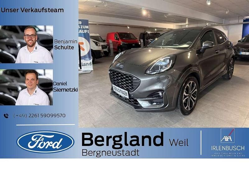 Gebraucht Ford Puma ST-Line 155 PS (114 kW) 2024 Lackierung metallic "magnetic grau" grau Coupé