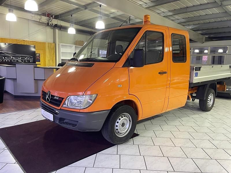 Usata Mercedes Sprinter 82 CV (60 kW) 2003 Arancione Furgone
