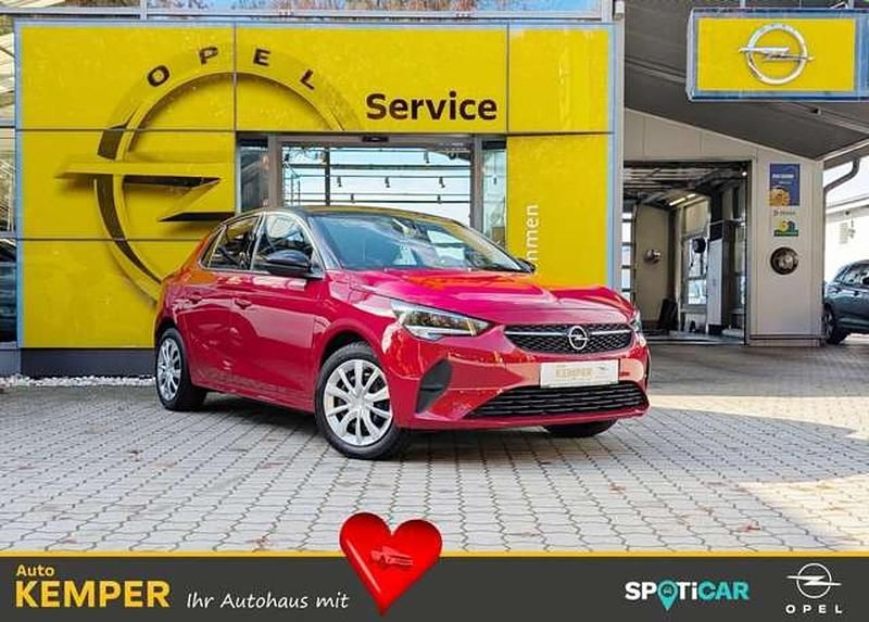 Rot Gebraucht 2021 Opel Corsa-e Edition Kleinwagen | 14.650 € (Fairer Preis) - Bild 1/1