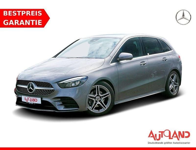 Grau Gebraucht 2019 Mercedes B200 AMG line Van / Kleinbus | 25.490 € (Fairer Preis) - Bild 1/4