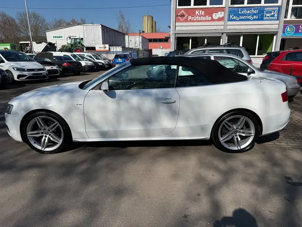 Gebraucht Audi A5 Cabriolet S-line plus 190 PS (139 kW) 2010 Weiß Cabrio