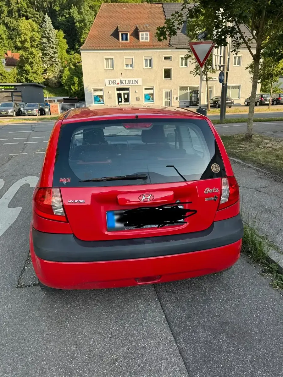 Gebraucht Hyundai Getz 67 PS (49 kW) 2008 Rot Kleinwagen