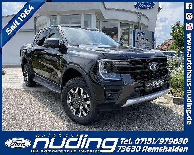 Obsidianschwarz Neu 2025 Ford Ranger Wildtrack Abholung | 66.370 € (Teuer) - Bild 1/4