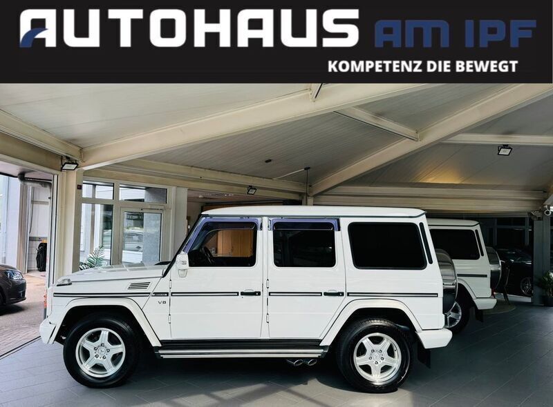 Weiß Gebraucht 2003 Mercedes G55 AMG AMG SUV | 64.990 € (Etwas zu teuer) - Bild 1/4
