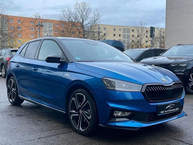 Gebraucht Skoda Fabia Monte Carlo 150 PS (110 kW) 2024 Blau Kleinwagen