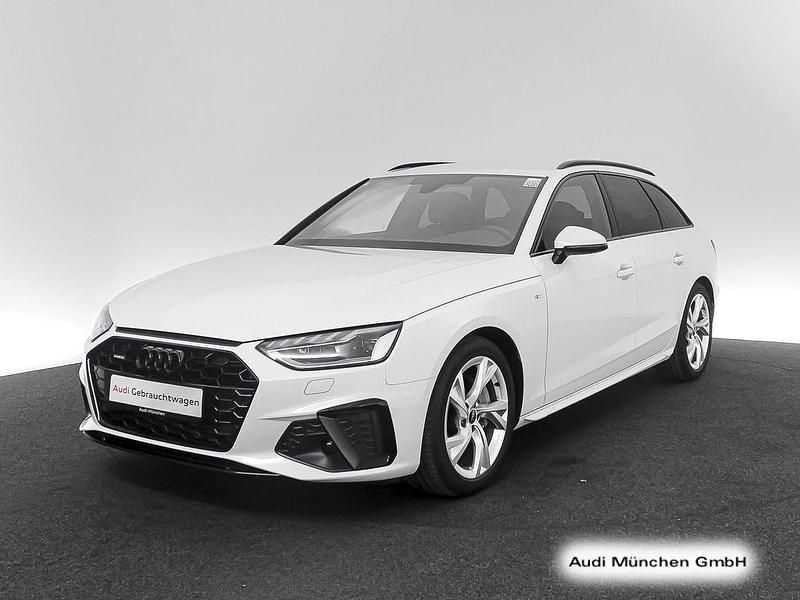 Gebraucht Audi A4 S-Line 204 PS (150 kW) 2024 Gletscherweiß metallic Kombi