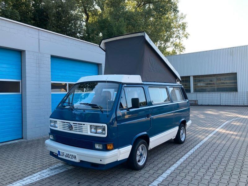 Blau Gebraucht 1988 VW T3 Van | 17.390 € - Bild 1/4