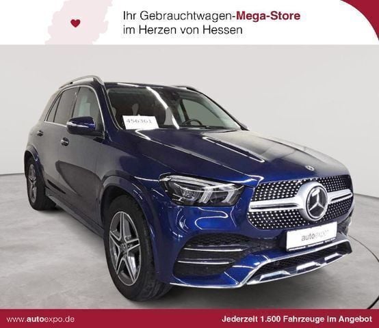 Brilliantblau metallic Gebraucht 2022 Mercedes GLE350e AMG SUV | 49.090 € (Superpreis) - Bild 1/4