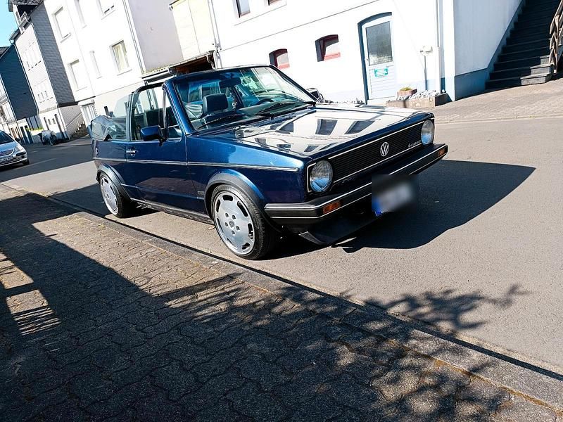 Blau Gebraucht 1981 VW Golf Cabriolet Cabrio | 8.500 € - Bild 1/4