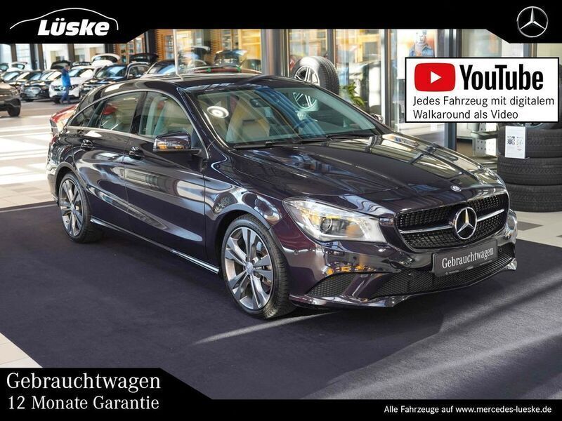 Nordlichtviolett Gebraucht 2015 Mercedes CLA250 Shooting Brake Kombi | 20.900 € (Fairer Preis) - Bild 1/4