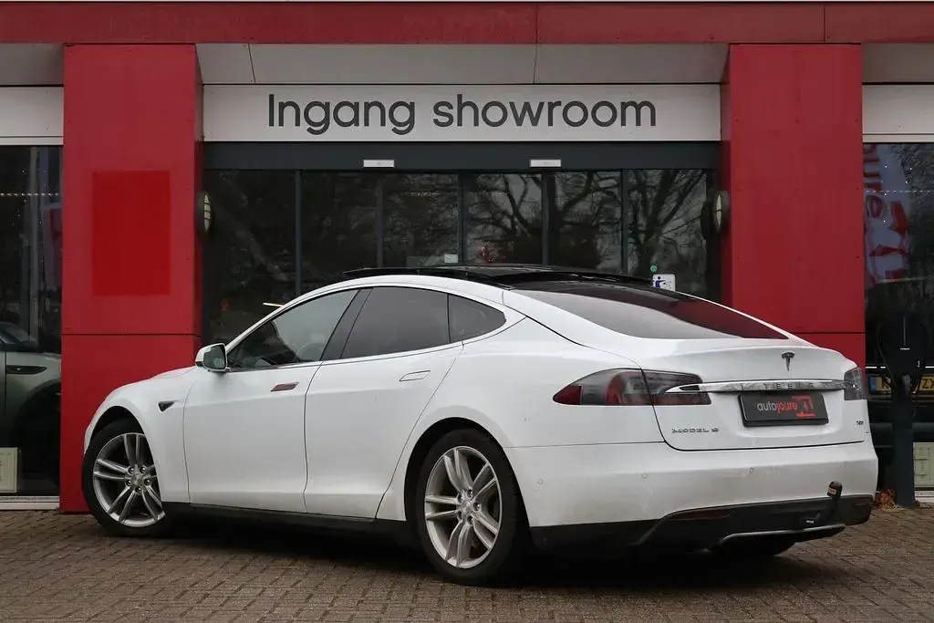 Gebraucht Tesla Model S 278 kW (379 PS) 2015 Weiß Kleinwagen