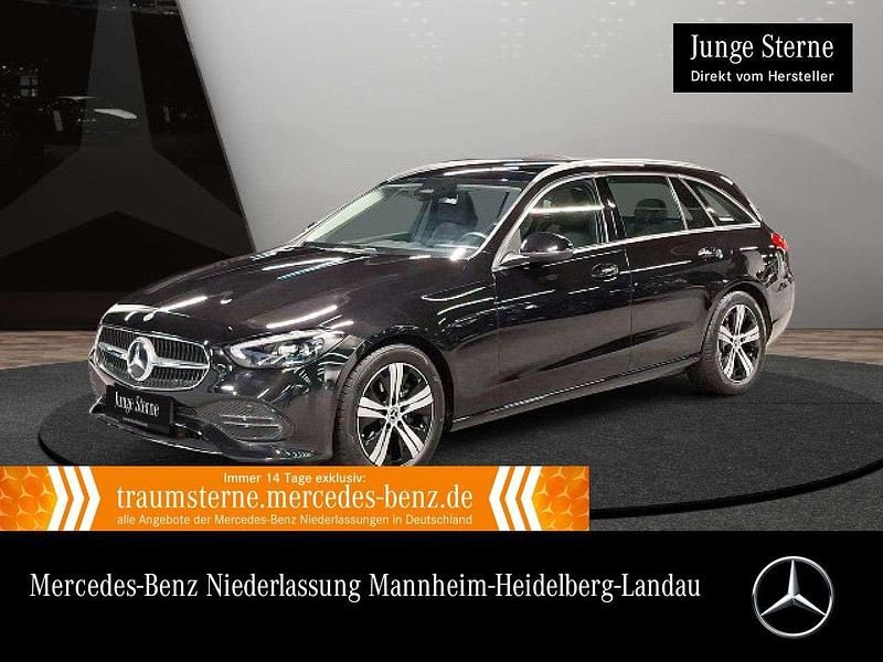 Schwarz Gebraucht 2022 Mercedes C200 Limousine | 33.990 € (Superpreis) - Bild 1/3