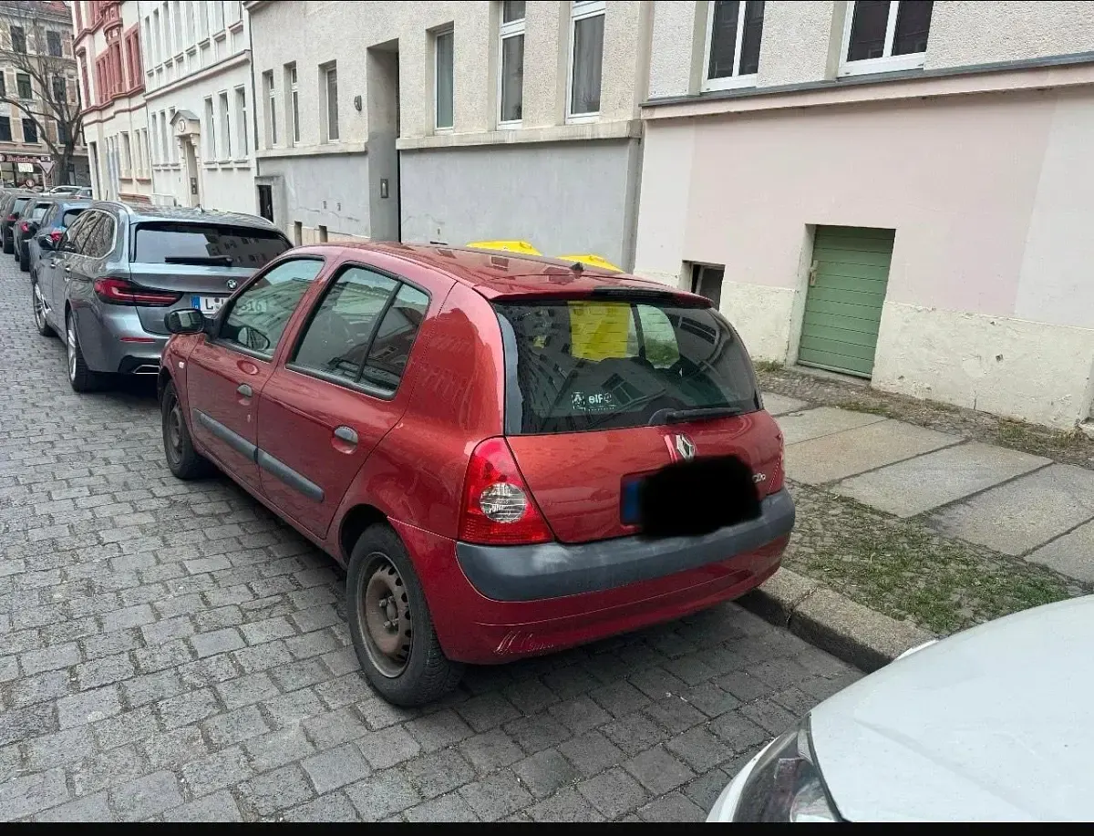 Gebraucht Renault Clio 2005 Rot Kleinwagen