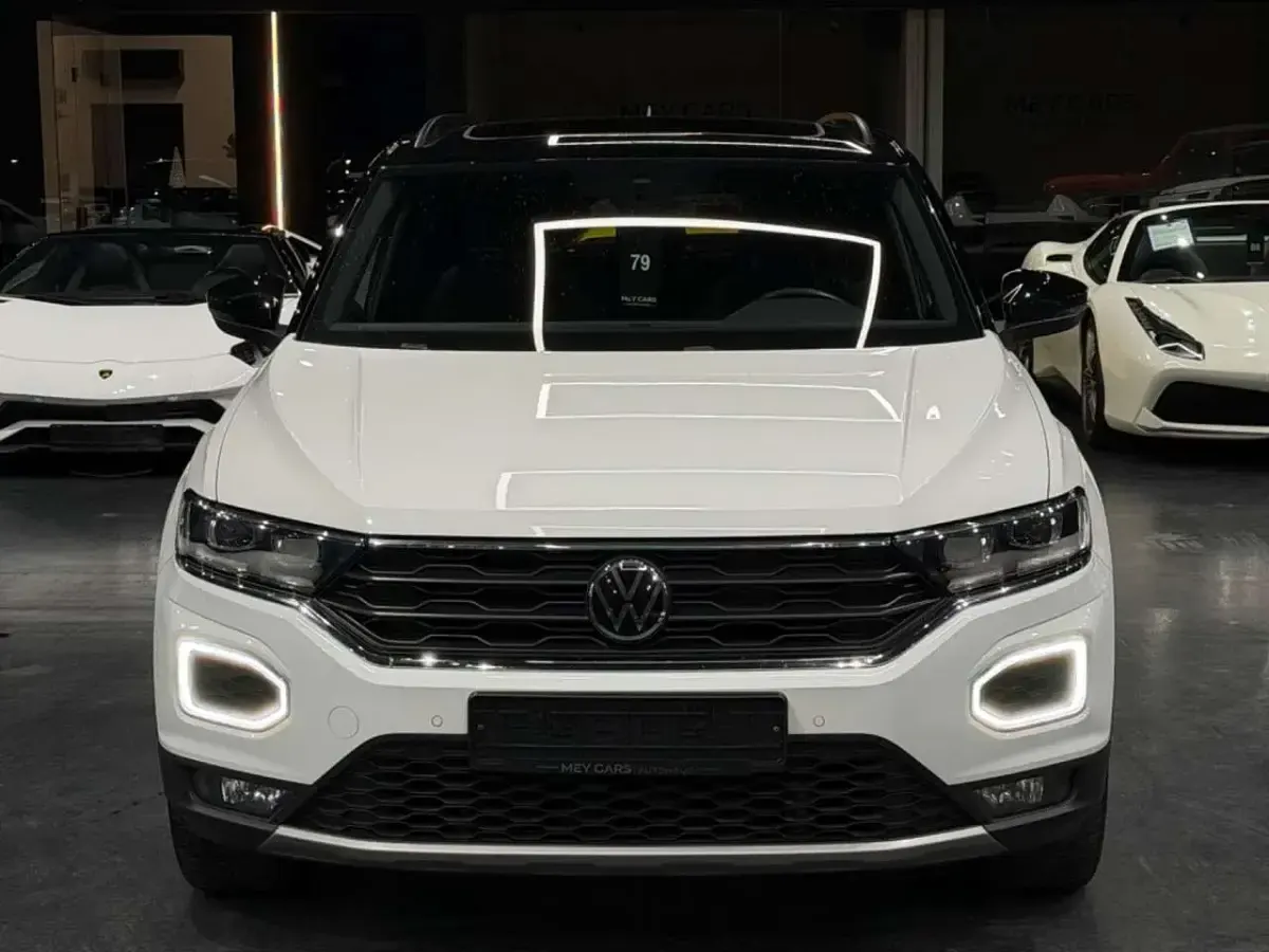 Gebraucht VW T-Roc Sportline 150 PS (110 kW) 2021 Pure white SUV