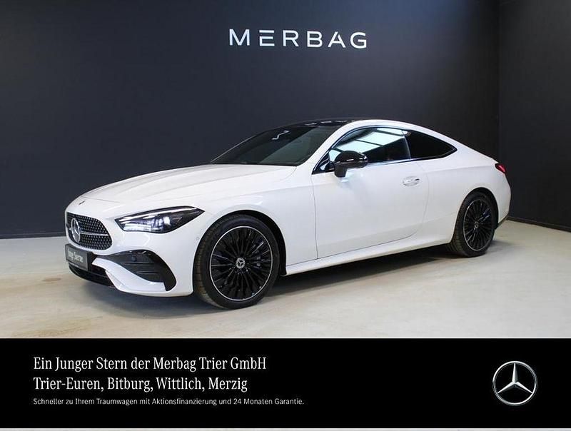 Polarweiss Gebraucht 2024 Mercedes CLE450 AMG Coupé | 56.960 € (Superpreis) - Bild 1/4