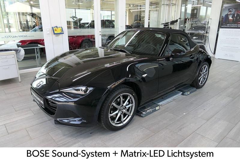 Schwarz Neu 2025 Mazda MX5 Exclusive Cabrio | 28.690 € (Superpreis) - Bild 1/4