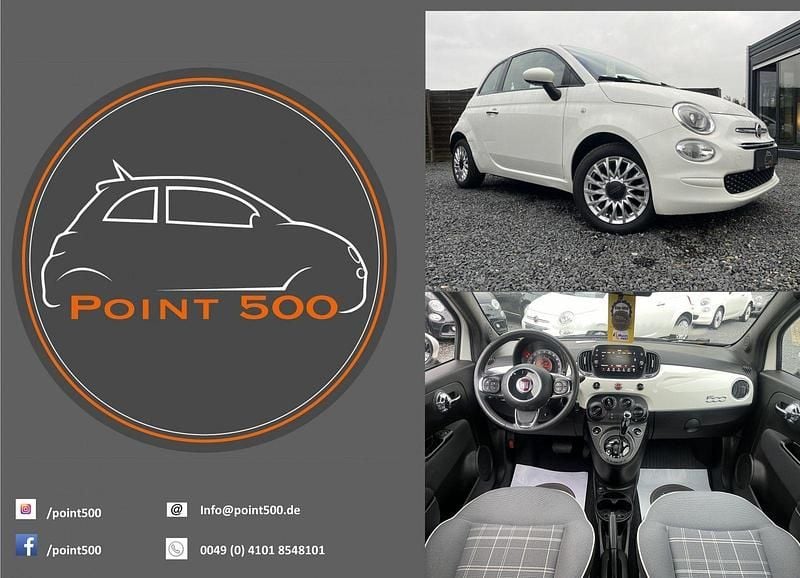 Gebraucht Fiat 500 69 PS (50 kW) 2020 Weiß Kleinwagen