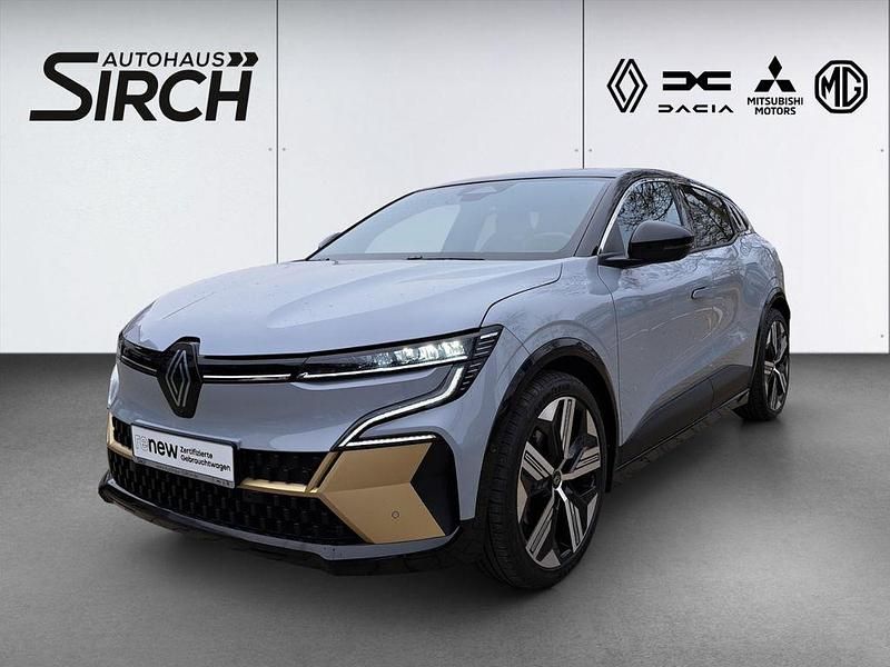 Grau kqj + schwarz gne Gebraucht 2023 Renault Megane E-Tech Iconic Limousine | 27.990 € (Guter Preis) - Bild 1/4