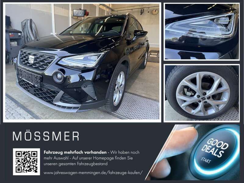 Schwarz (metallic) Gebraucht 2024 Seat Arona FR SUV | 19.900 € (Guter Preis) - Bild 1/4